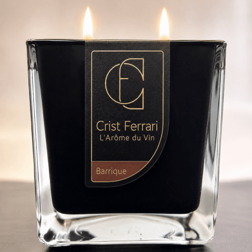 Vela perfumada de luxo barrique - barrica de carvalho