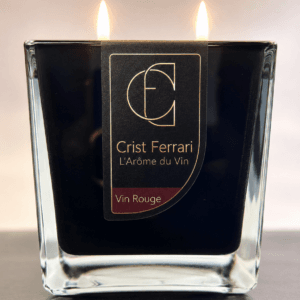 Vela perfumada de luxo vin rouge - vinho tinto